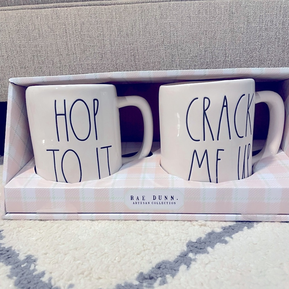NWT - Rae Dunn Set of Mugs